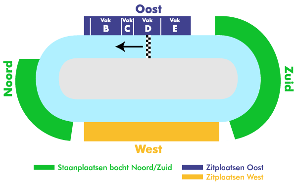 Stadion Plattegrond Stadion Plattegrond