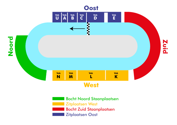 Stadion Plattegrond Stadion Plattegrond