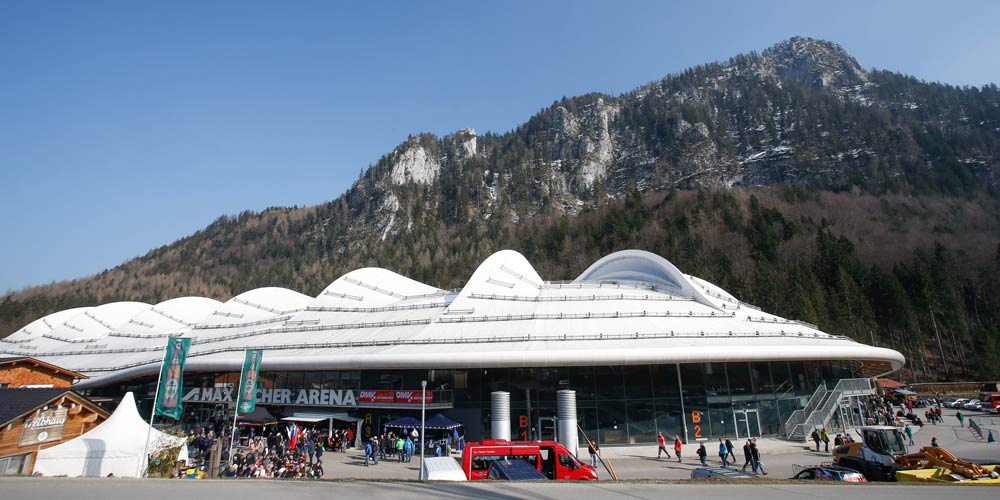 IJsspeedway in Inzell, Max Aicher Arena