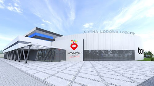 Tomaszow Mazowiecki Arena Iodowa stadion Polen
