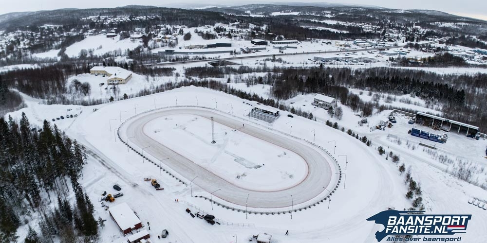 WK kwalificatie ijsspeedway 2025 - Plaats van handeling; ijsbaan in Örnsköldsvik, Zweden